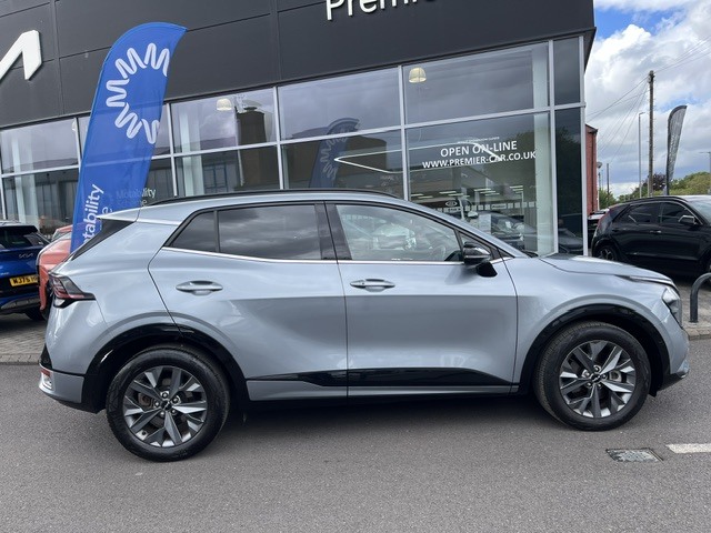 Kia Sportage 1.6 Gt-line Isg Mhev Silver #2