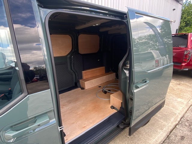 Kia PV5 Standard Range 51.5Kwh Essential Cargo Panel Van A YB75BHE Green #11