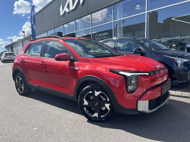 Kia Stonic Pure 1.0 T-gdi 98 Bhp 6 Speed Red
