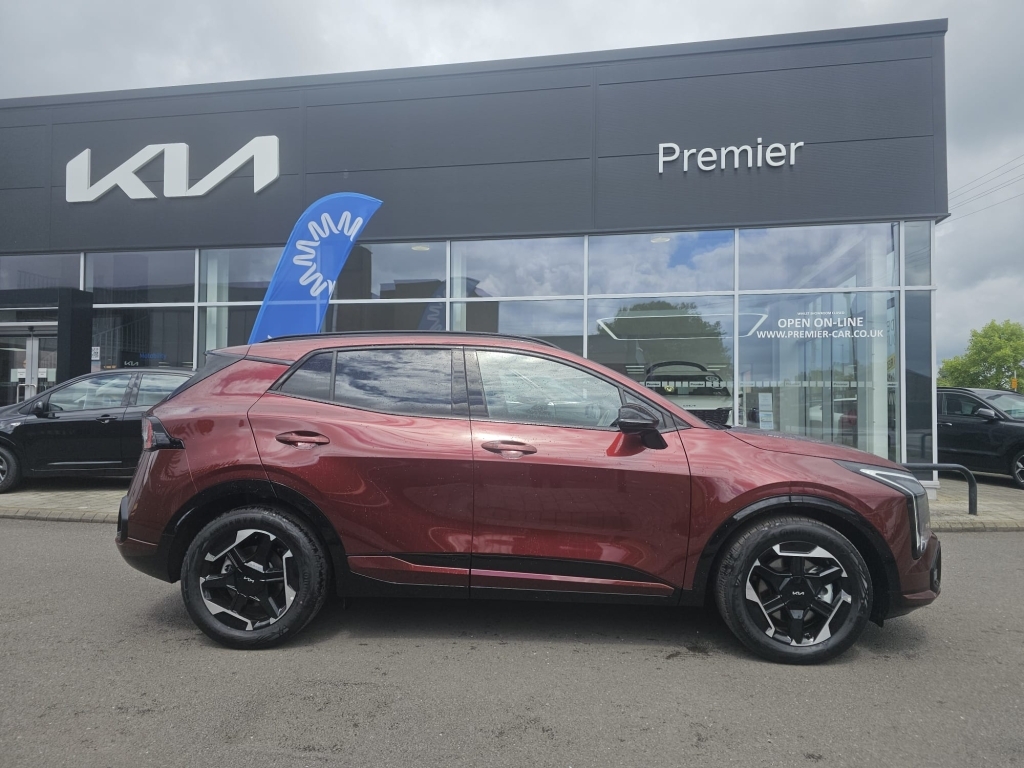 Kia Sportage 1.6 Gt-line MJ75YTK Red #2
