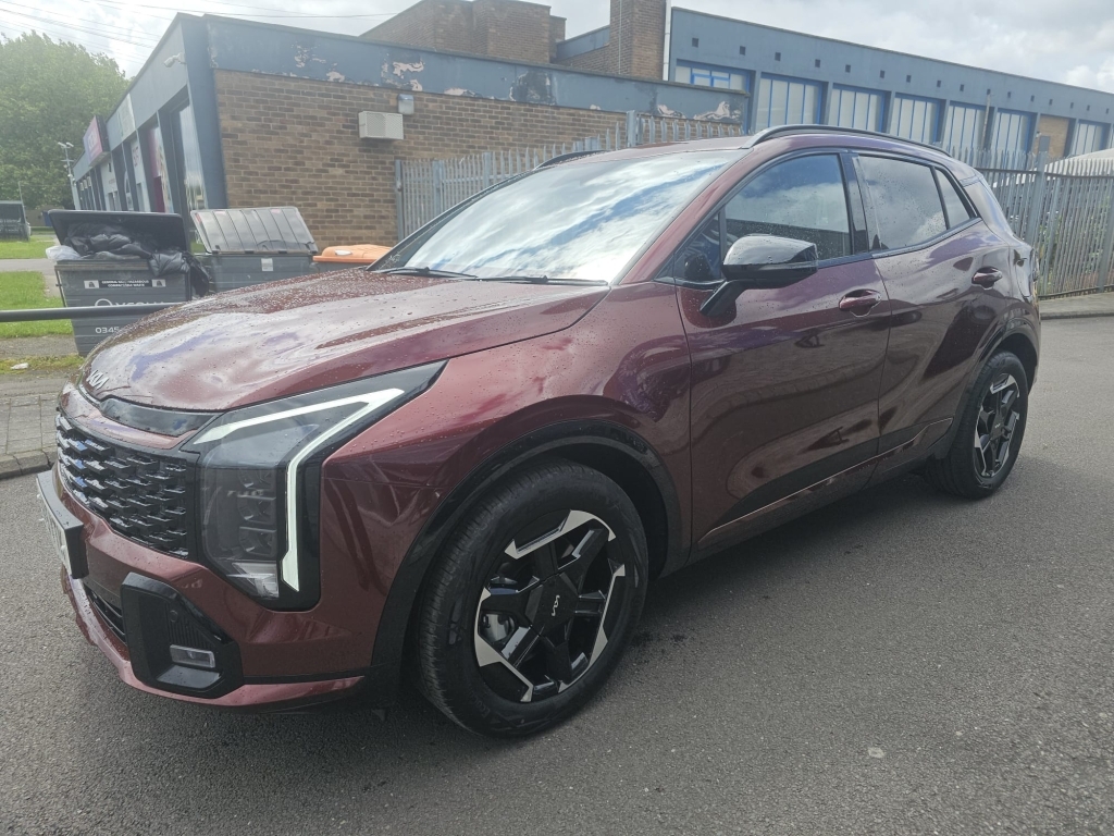 Kia Sportage 1.6 Gt-line MJ75YTK Red #6