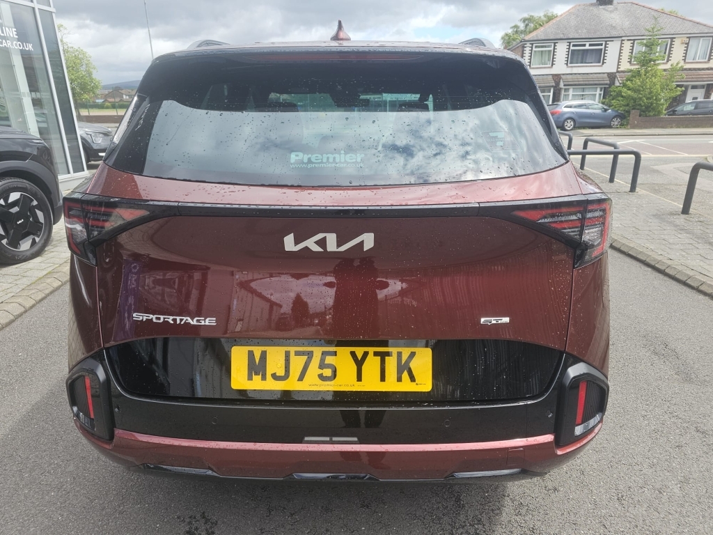 Kia Sportage 1.6 Gt-line MJ75YTK Red #3