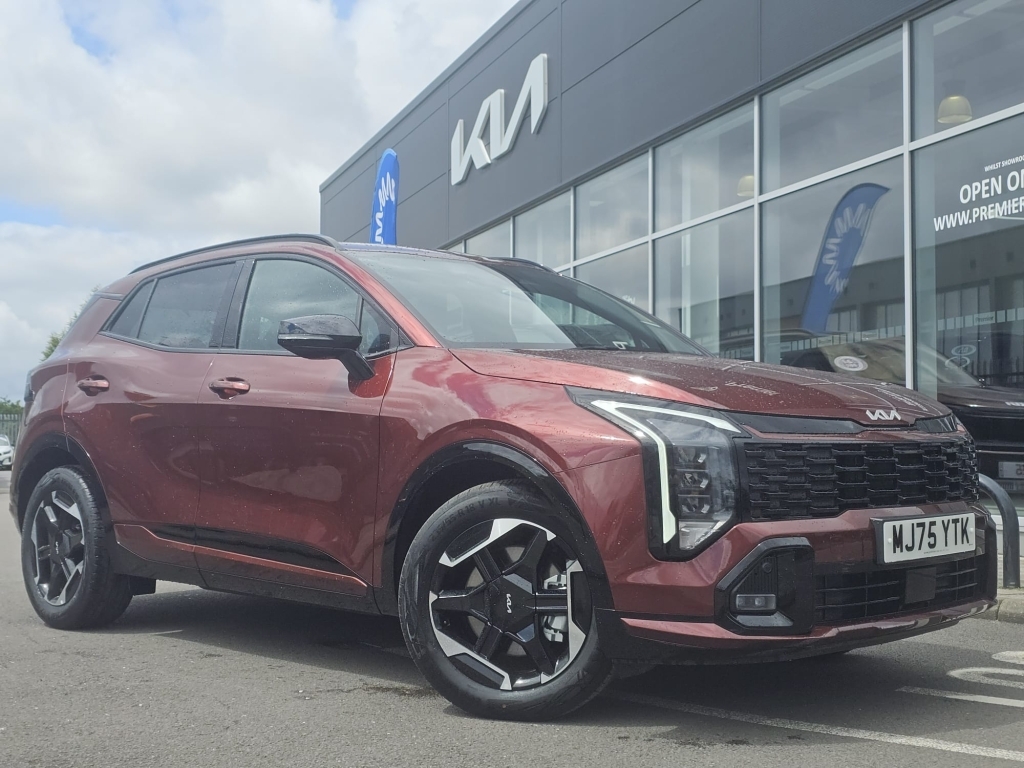 Kia Sportage 1.6 Gt-line MJ75YTK Red