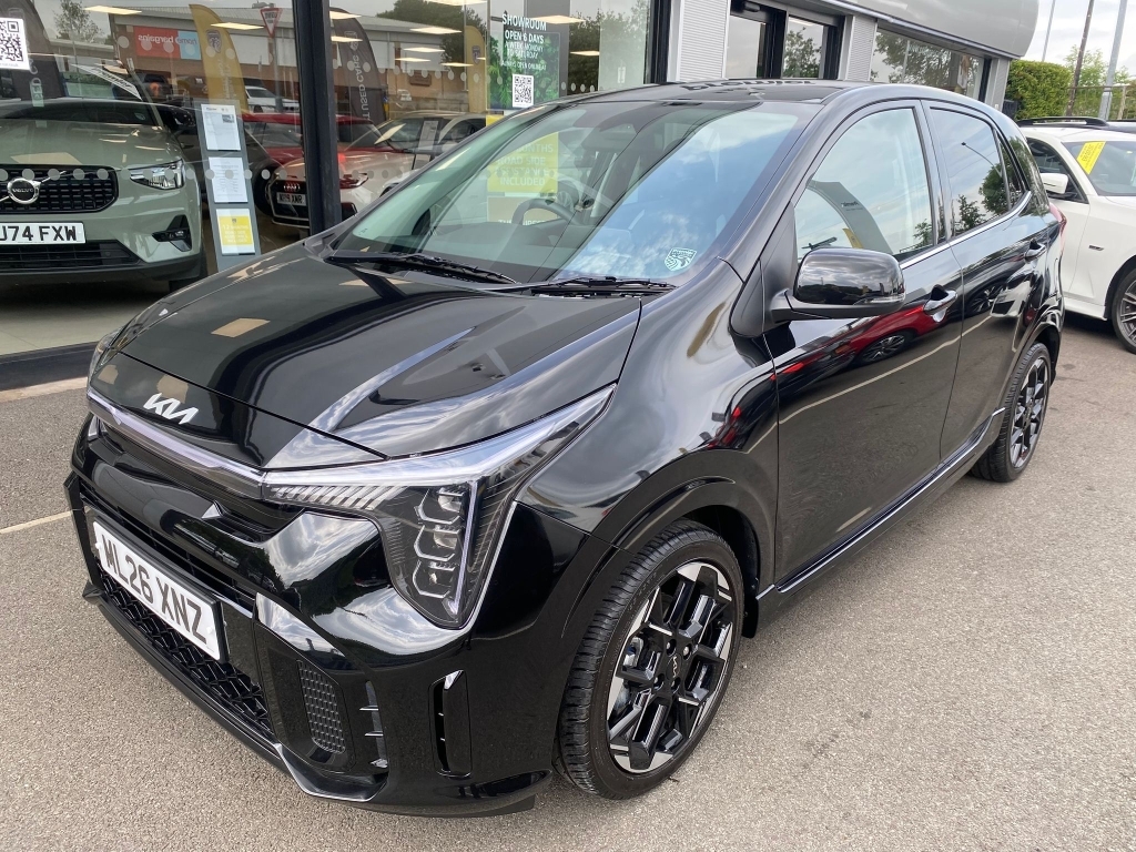 Kia Picanto 1.0 Gt-line ML26XNZ Black #5