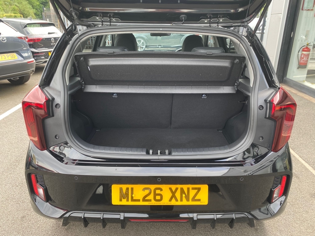 Kia Picanto 1.0 Gt-line ML26XNZ Black #6