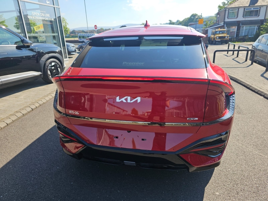 Kia EV6 Gt-line Red #4