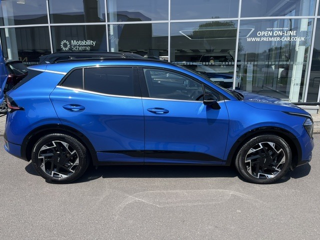 Kia Sportage 1.6 Gt-line S Isg Mhev Blue #3
