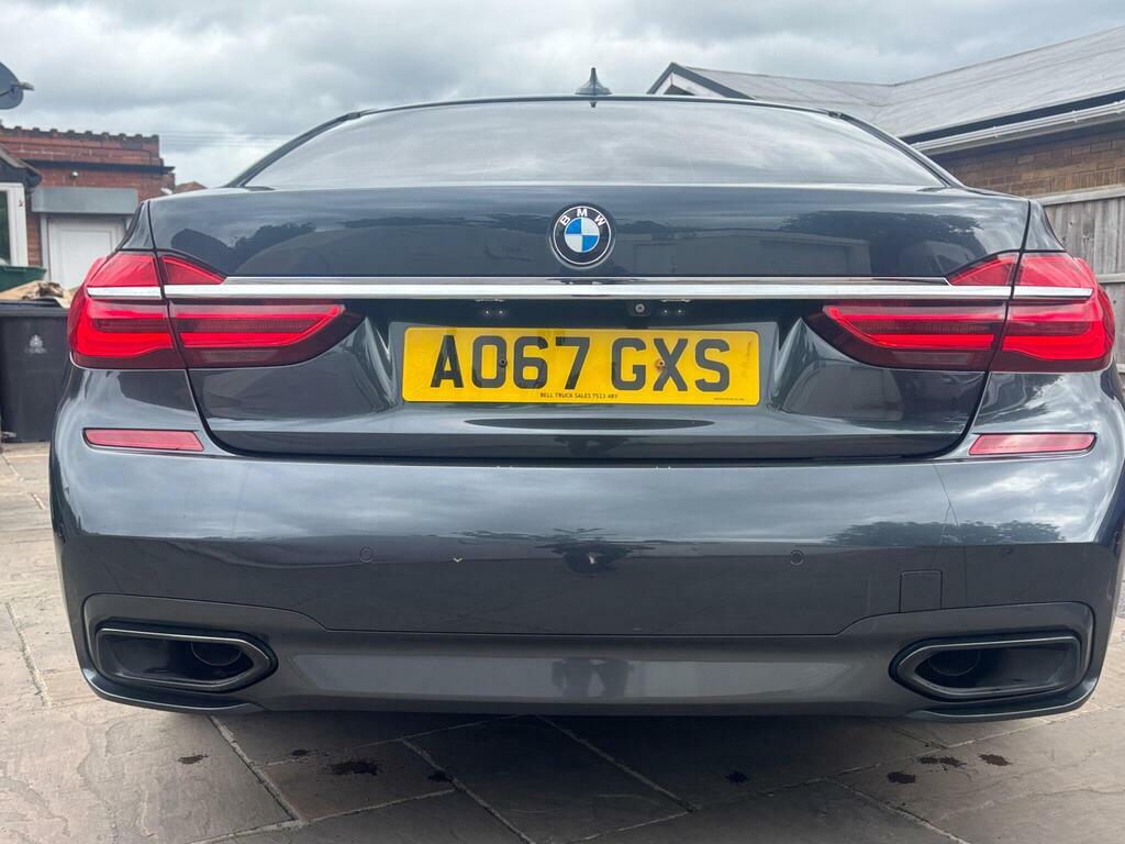 BMW 7 Series 3.0 730D M Sport Saloon 2017 Black #17