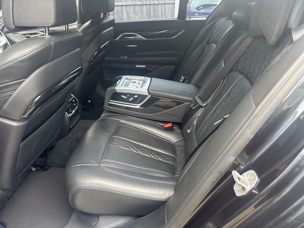 BMW 7 Series 3.0 730D M Sport Saloon 2017 Black #21