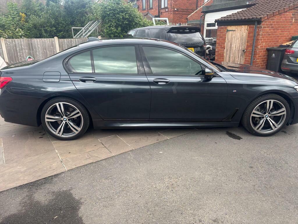BMW 7 Series 3.0 730D M Sport Saloon 2017 Black #18