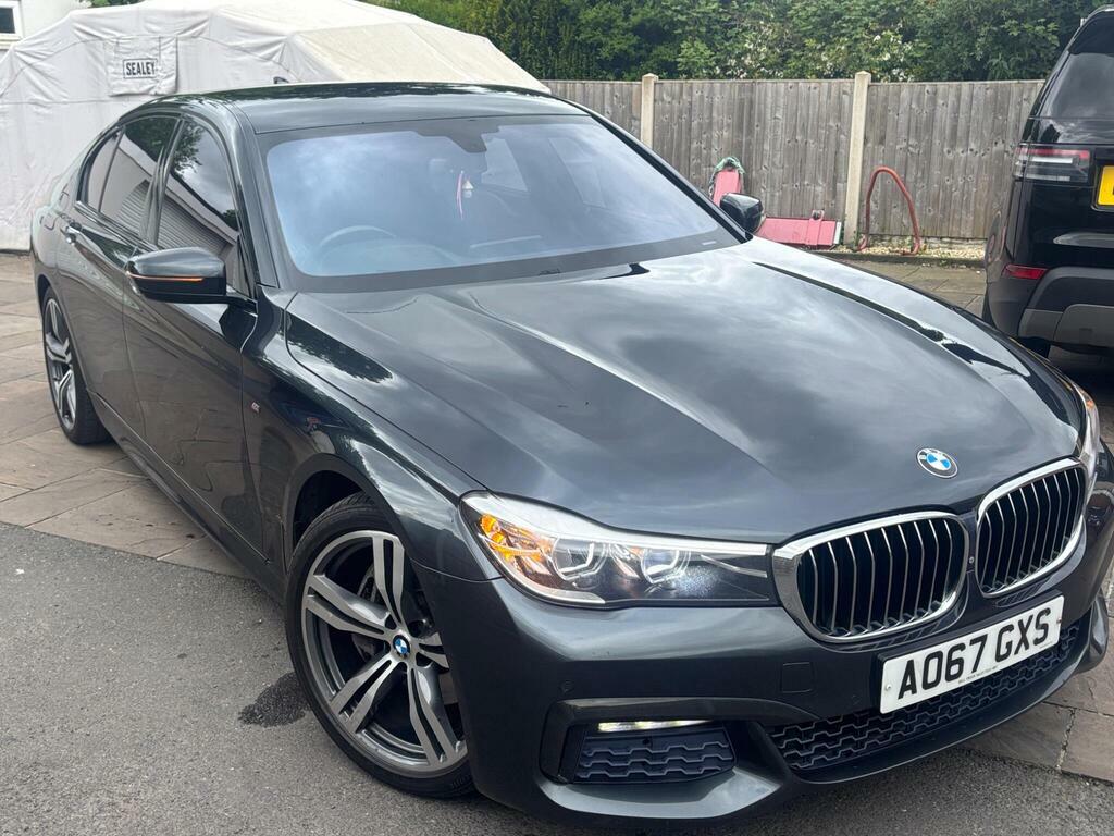 BMW 7 Series 3.0 730D M Sport Saloon 2017 Black #13