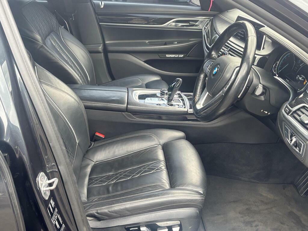 BMW 7 Series 3.0 730D M Sport Saloon 2017 Black #20