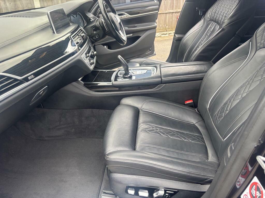 BMW 7 Series 3.0 730D M Sport Saloon 2017 Black #40