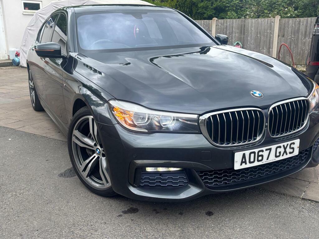 BMW 7 Series 3.0 730D M Sport Saloon 2017 Black #10