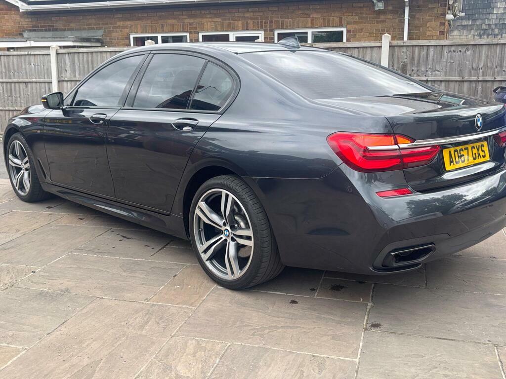 BMW 7 Series 3.0 730D M Sport Saloon 2017 Black #15