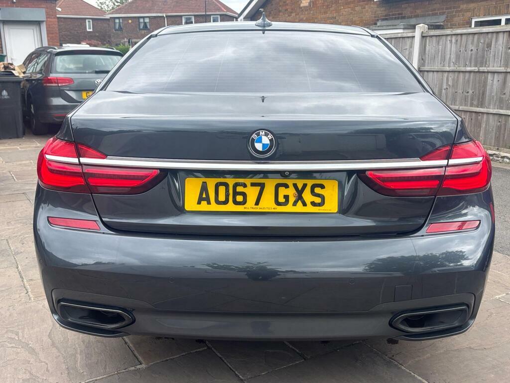 BMW 7 Series 3.0 730D M Sport Saloon 2017 Black #16