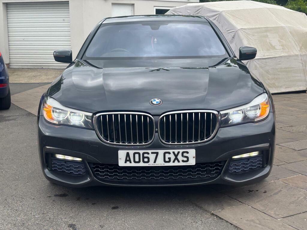 BMW 7 Series 3.0 730D M Sport Saloon 2017 Black #14