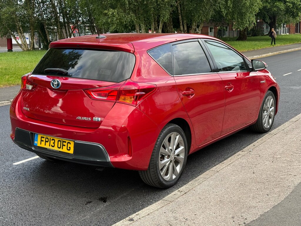 Toyota Auris 1.8 Vvt-h Excel Hatchback Hybrid Cvt Eu FP13OFG Red #6