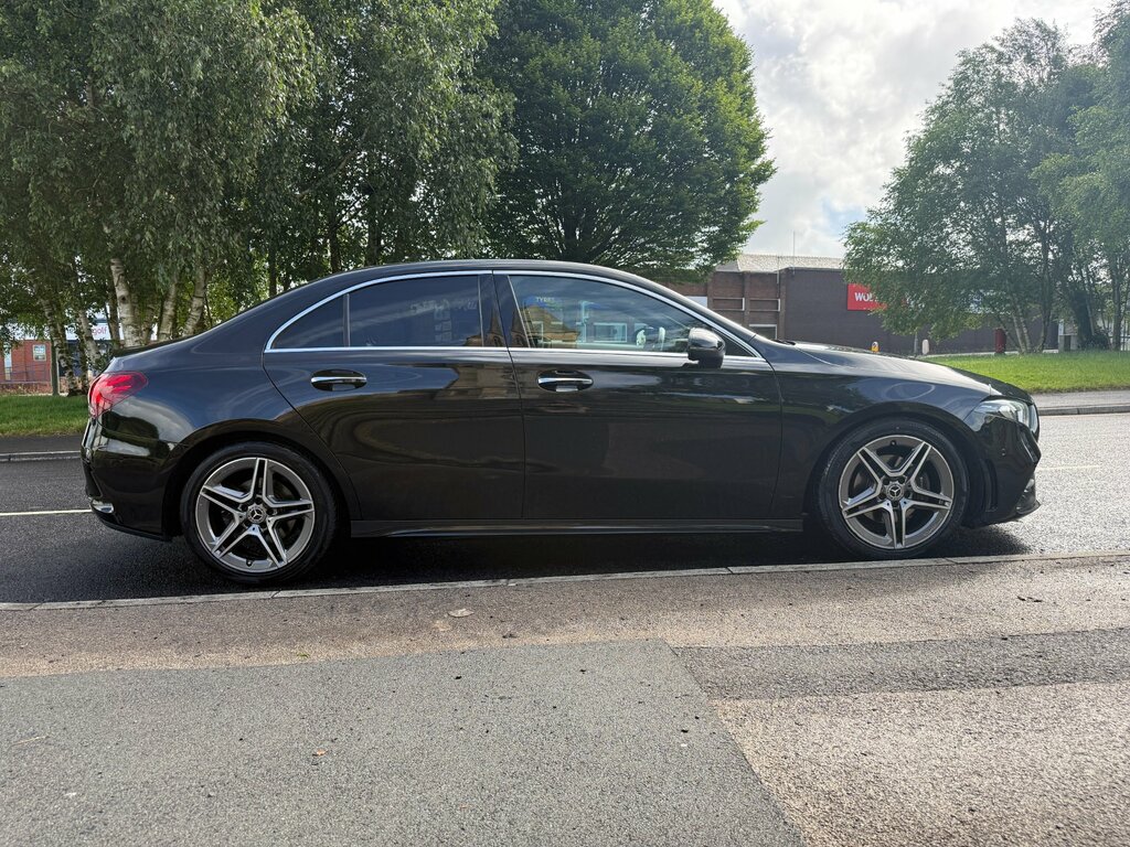 Mercedes-Benz A Class 1.3 A200 Amg Line Premium Plus Saloon EX69TKA Black #5