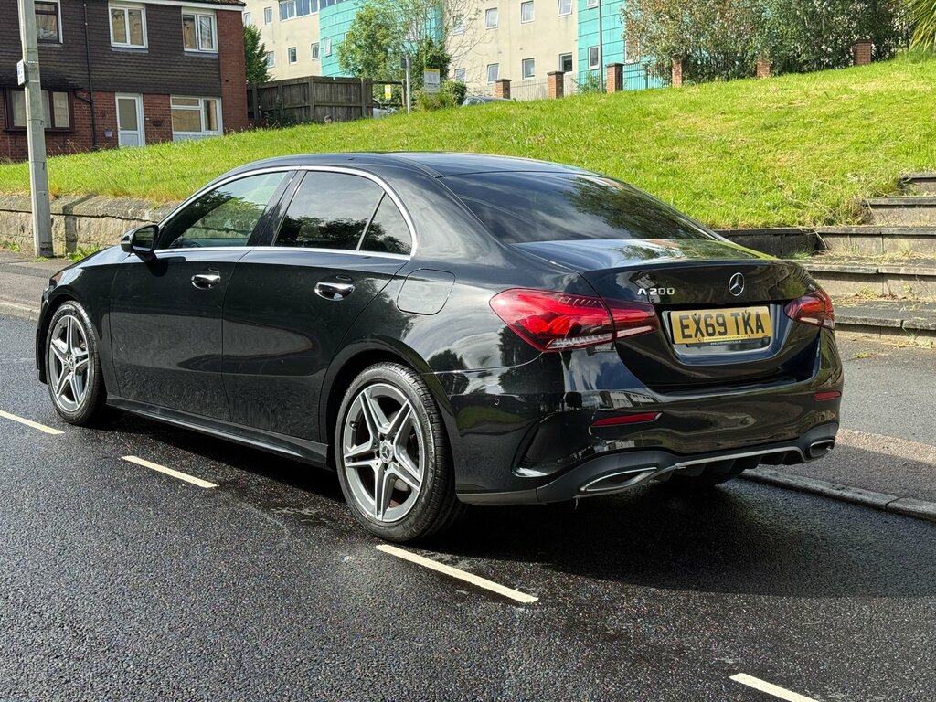 Mercedes-Benz A Class 1.3 A200 Amg Line Premium Plus Saloon EX69TKA Black #6