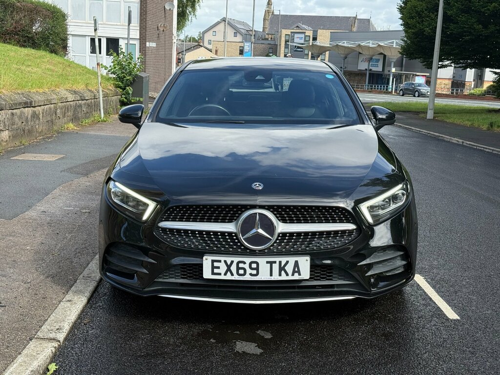 Mercedes-Benz A Class 1.3 A200 Amg Line Premium Plus Saloon EX69TKA Black #2