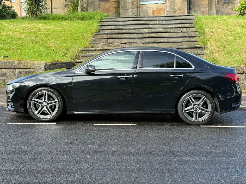 Mercedes-Benz A Class 1.3 A200 Amg Line Premium Plus Saloon EX69TKA Black #4