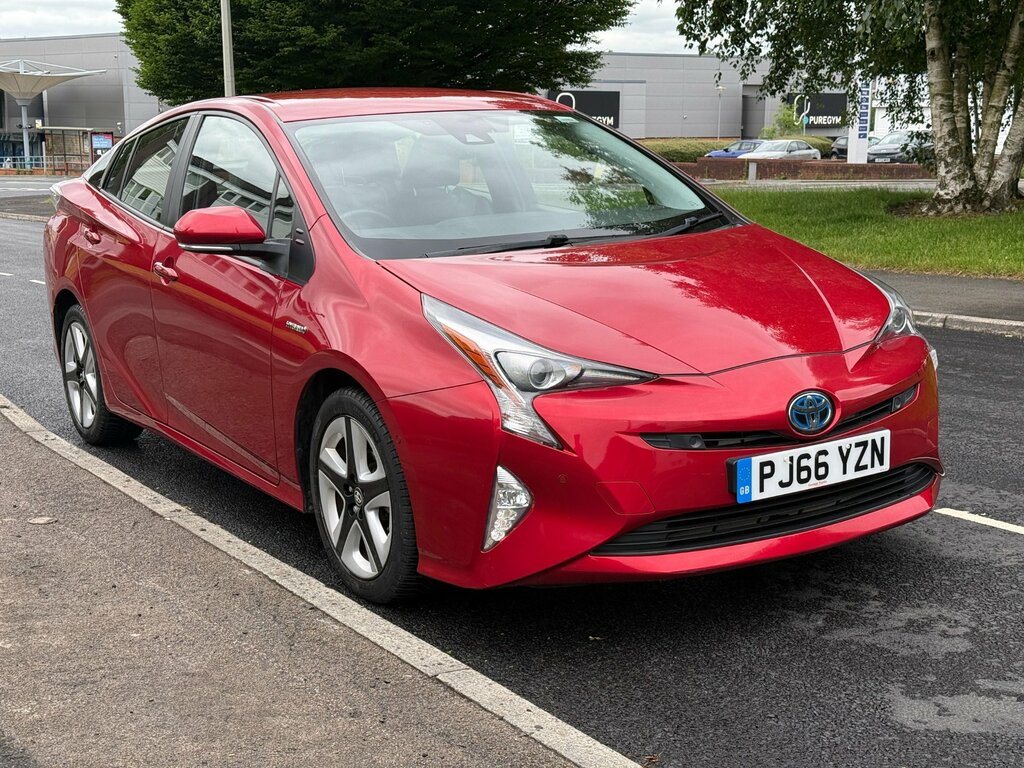 Toyota Prius 1.8 Excel Hybrid Hatchback Red #67