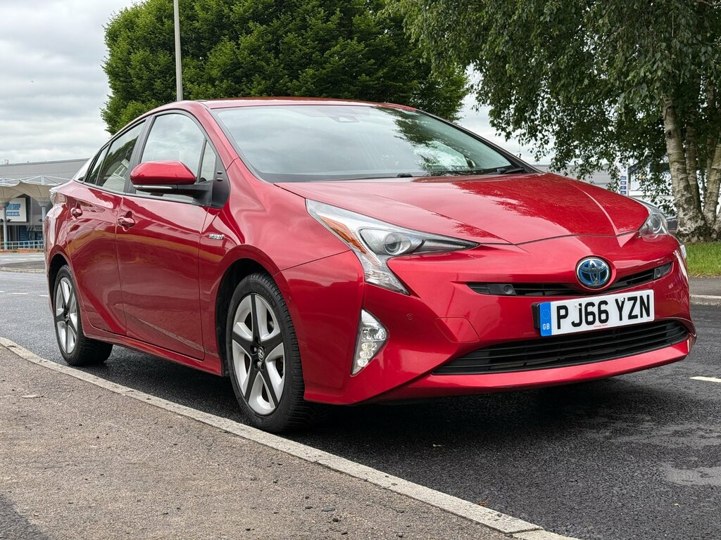 Toyota Prius 1.8 Excel Hybrid Hatchback Red #65