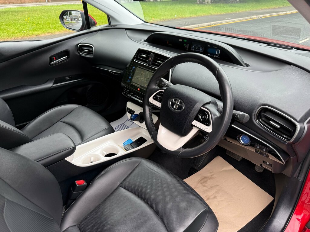 Toyota Prius 1.8 Excel Hybrid Hatchback Red #46