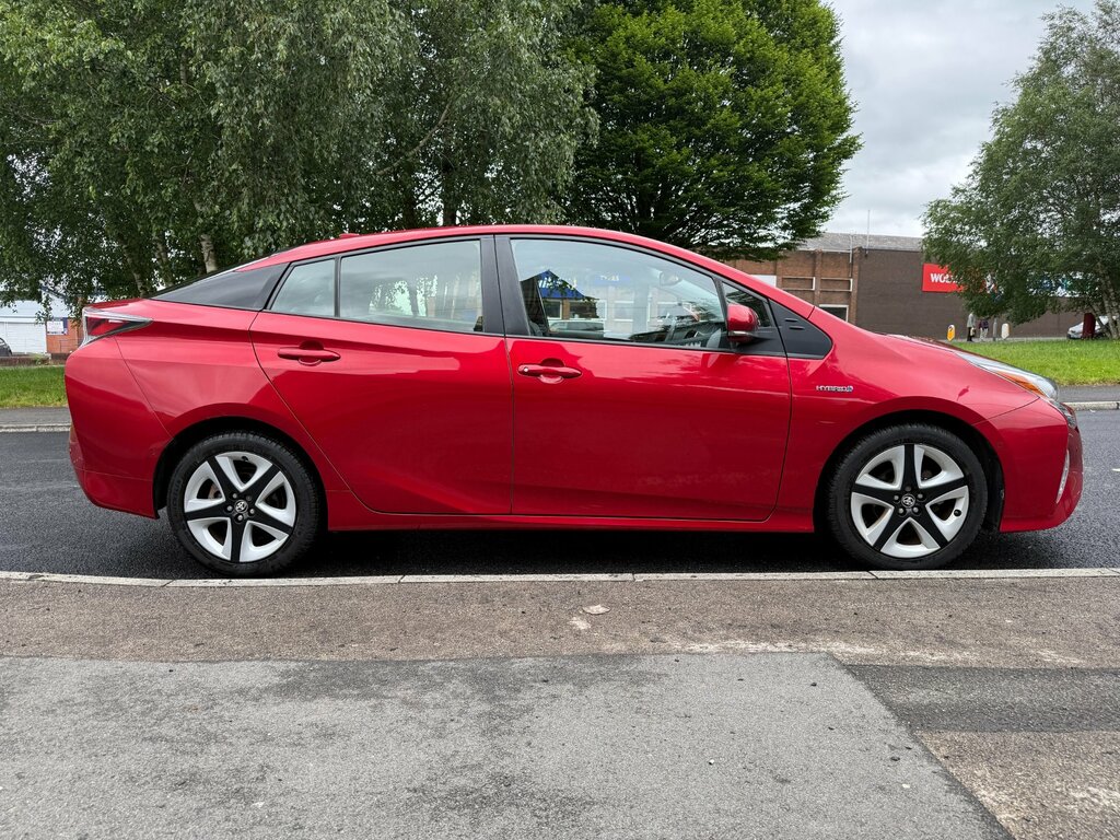 Toyota Prius 1.8 Vvt-h Excel Hatchback Hybrid Cvt Eu Red #5