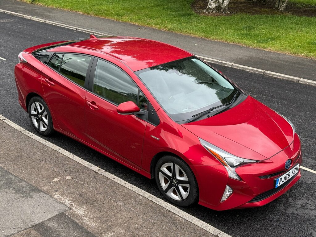 Toyota Prius 1.8 Excel Hybrid Hatchback Red #62