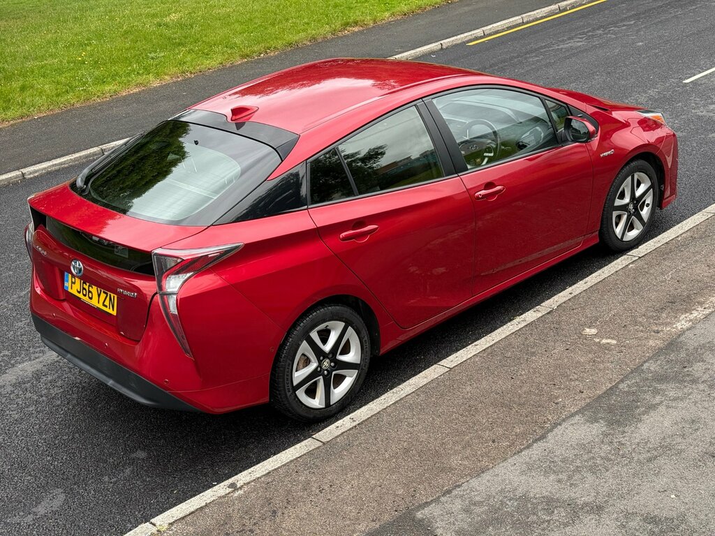 Toyota Prius 1.8 Excel Hybrid Hatchback Red #63