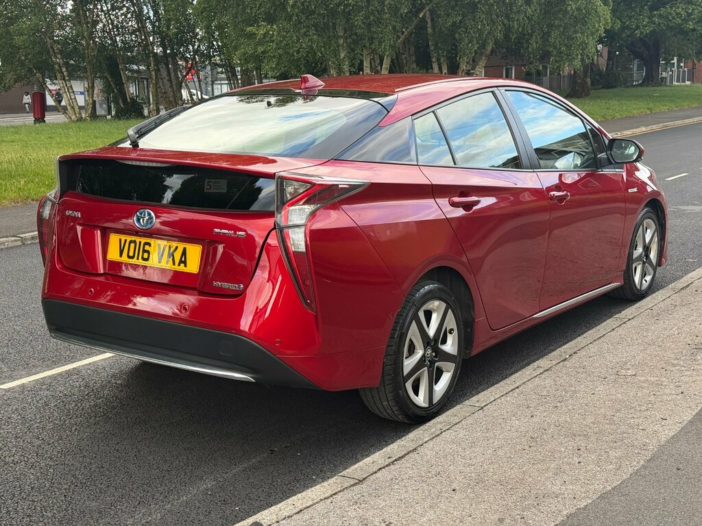 Toyota Prius 1.8 Vvt-h Excel Hatchback Hybrid Cvt Eu Red #6