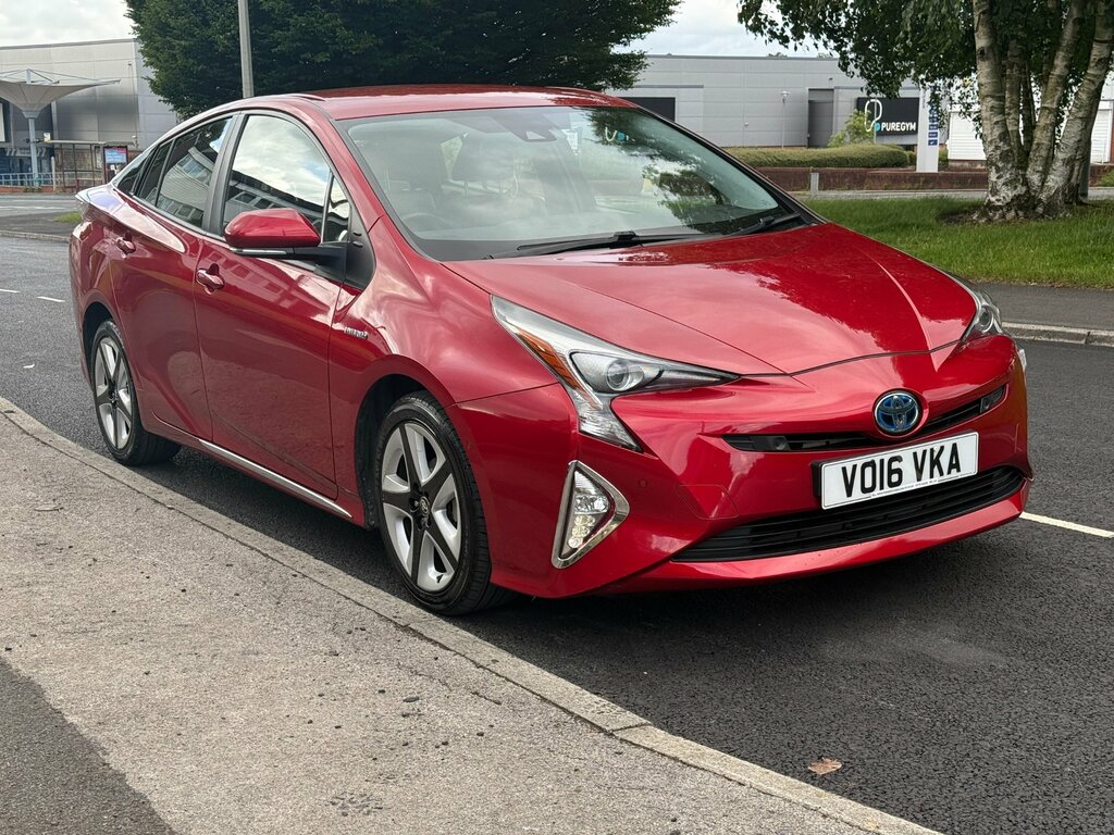 Toyota Prius Prius Excel Vvt-i Cvt Red #63