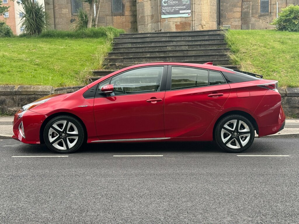 Toyota Prius 1.8 Vvt-h Excel Hatchback Hybrid Cvt Eu Red #4