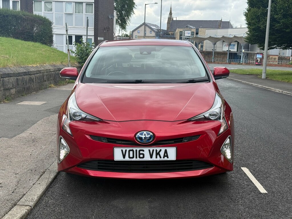 Toyota Prius 1.8 Vvt-h Excel Hatchback Hybrid Cvt Eu Red #2