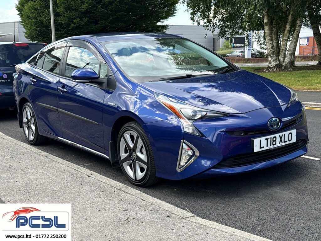 Toyota Prius 1.8 Vvt-h Excel Hatchback Hybrid Cvt Eu Blue #3