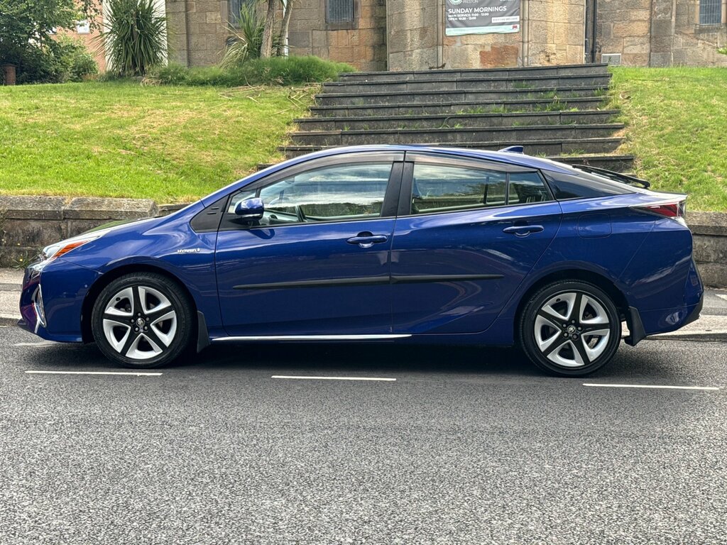 Toyota Prius 1.8 Vvt-h Excel Hatchback Hybrid Cvt Eu Blue #4