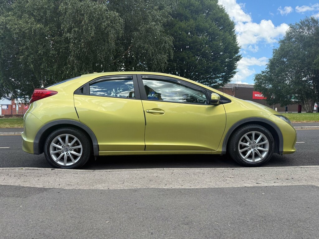 Honda Civic 1.8 I-vtec Se Hatchback Euro 5 Yellow #5