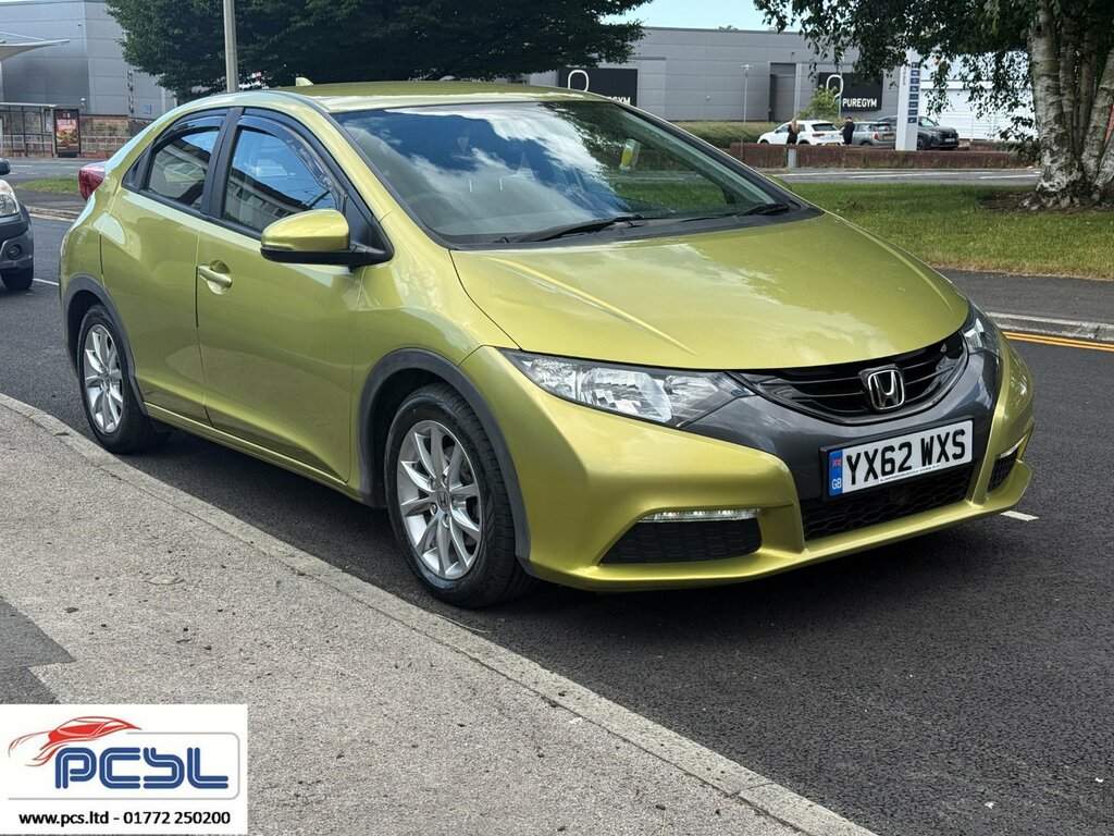 Honda Civic 1.8 I-vtec Se Hatchback Euro 5 Yellow #3