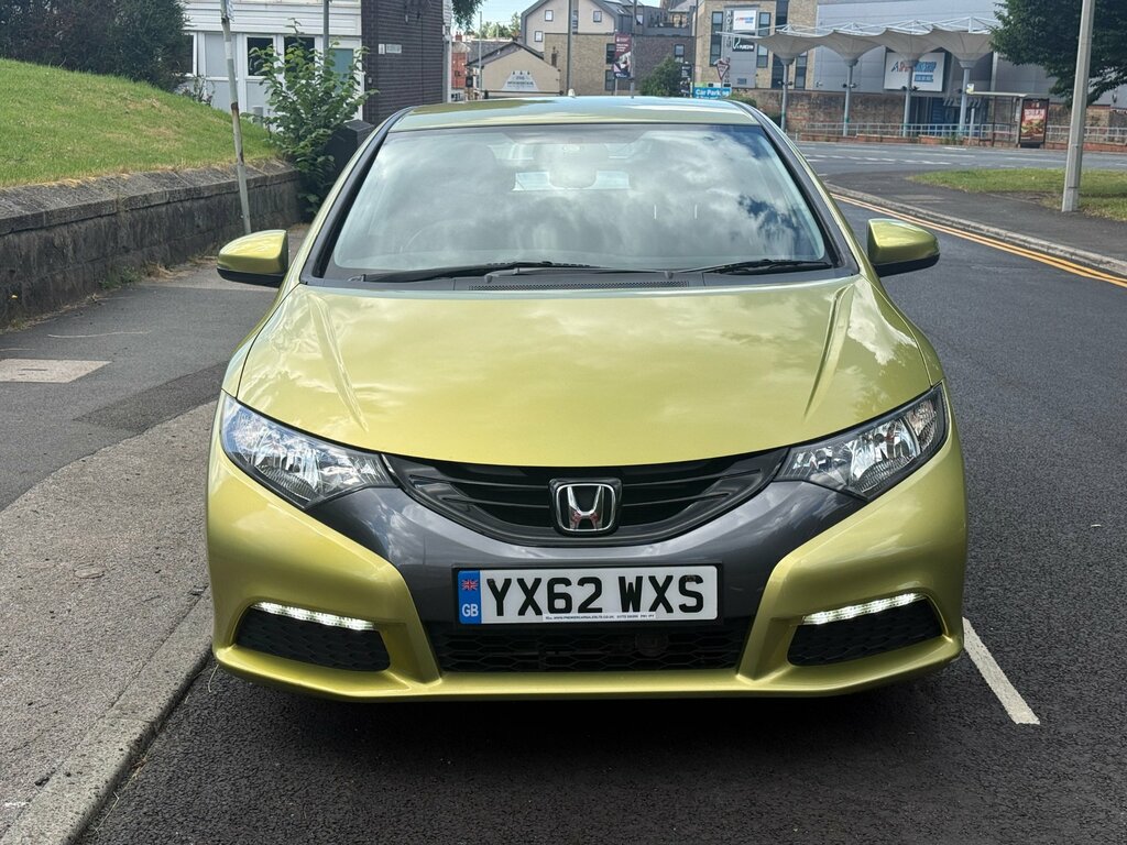 Honda Civic 1.8 I-vtec Se Hatchback Euro 5 Yellow #2