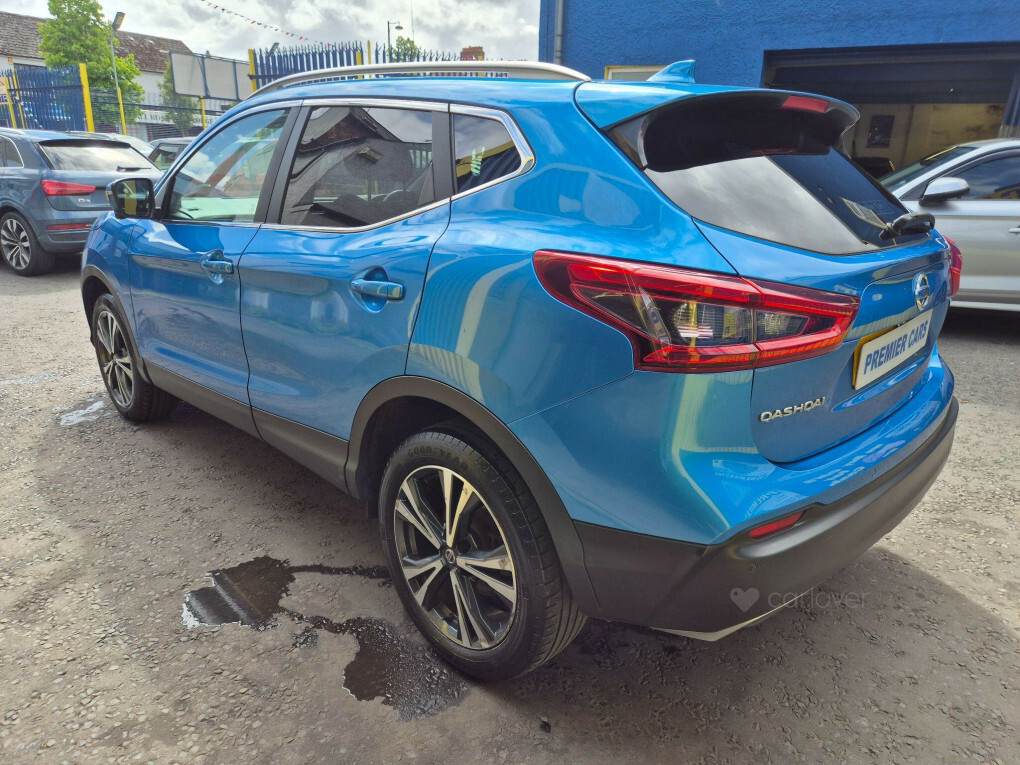 Nissan Qashqai 1.2 Dig-t N-connecta Euro 6 Ss JGZ8540 Blue #3