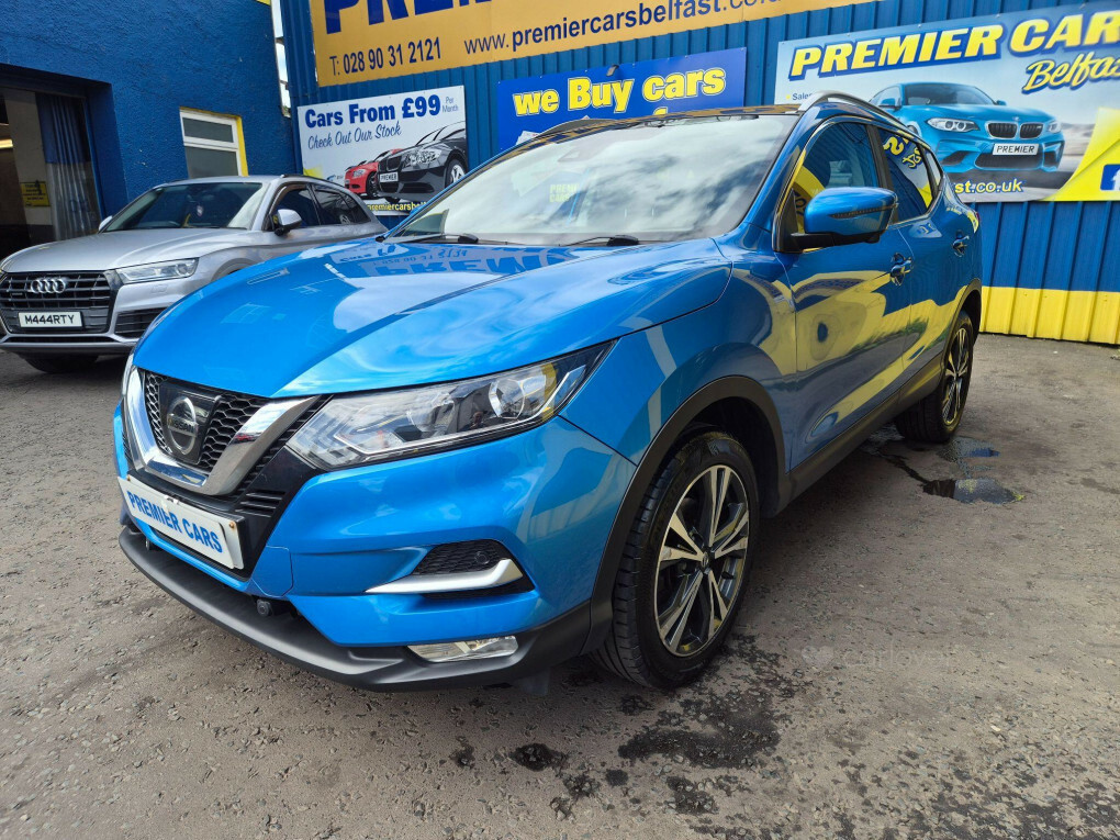 Nissan Qashqai 1.2 Dig-t N-connecta Euro 6 Ss JGZ8540 Blue #4