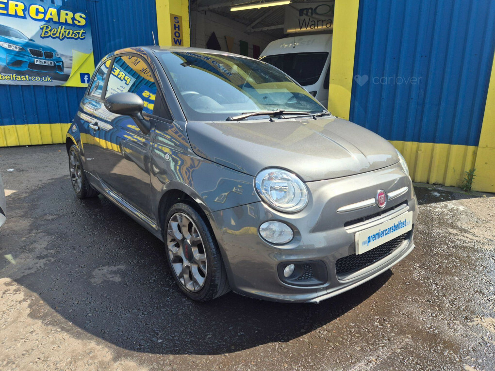 Fiat 500 1.2 S Euro 6 Ss Grey