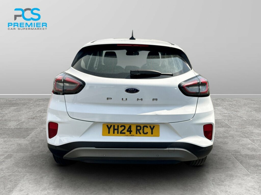 Ford Puma T Ecoboost Mhev Titanium YH24RCY White #3