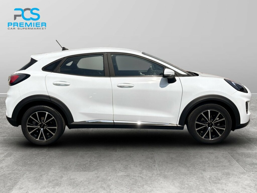 Ford Puma T Ecoboost Mhev Titanium YH24RCY White #4