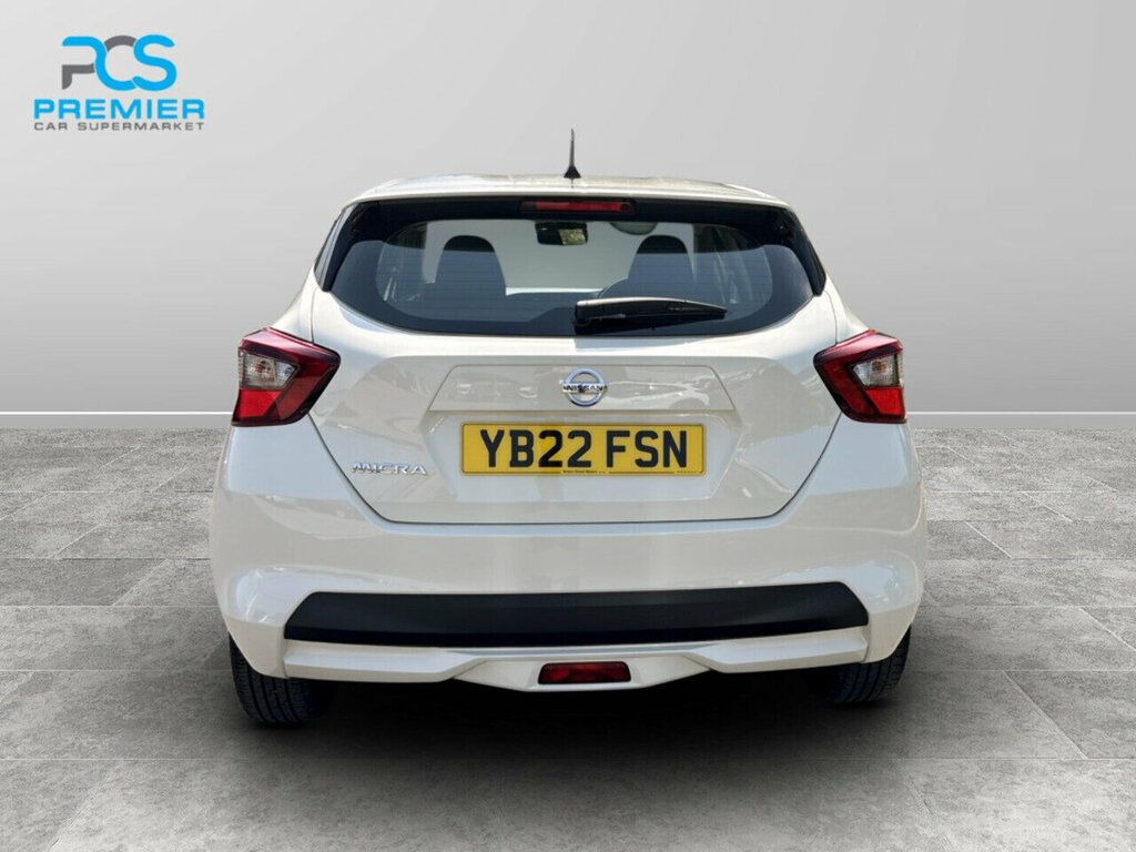 Nissan Micra Ig-t Acenta YB22FSN White #3
