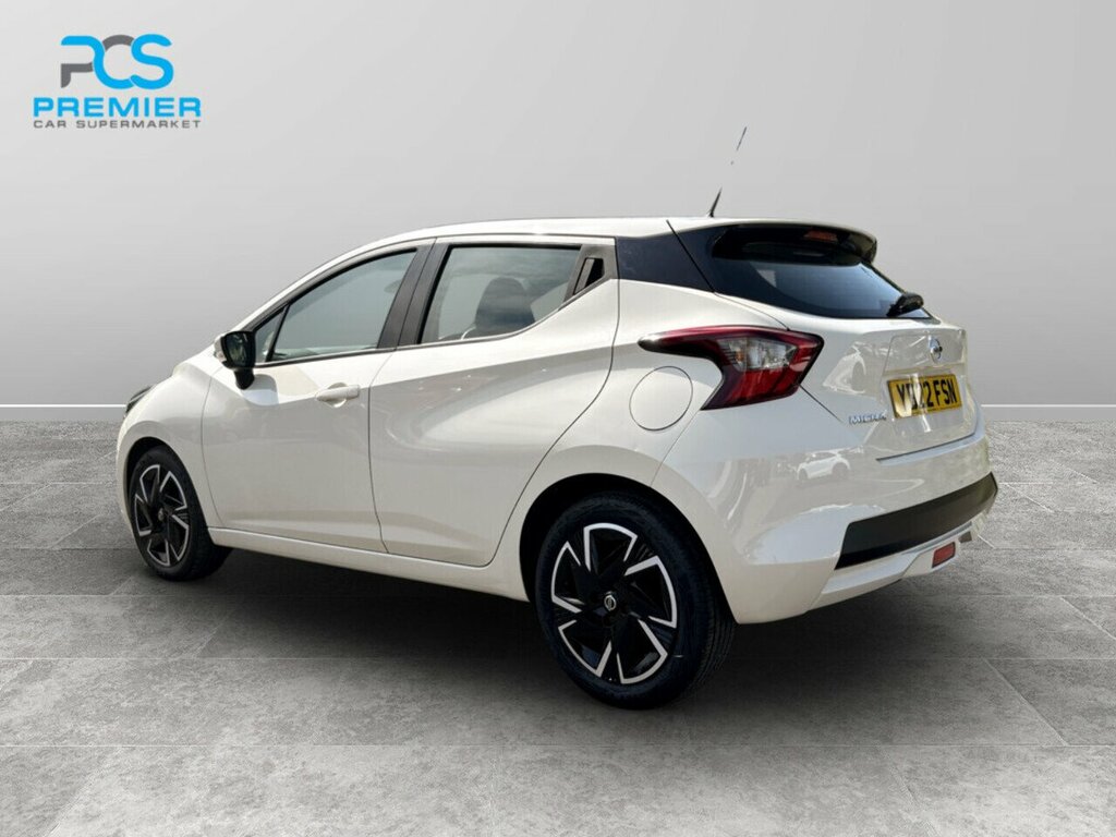 Nissan Micra Ig-t Acenta YB22FSN White #5