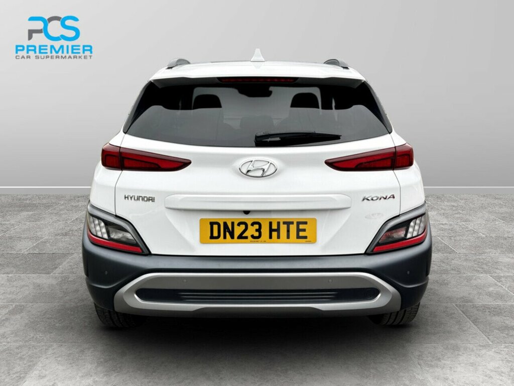 Hyundai Kona T-gdi Mhev Premium DN23HTE White #3