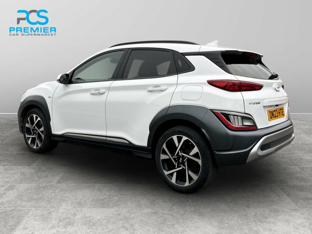 Hyundai Kona T-gdi Mhev Premium DN23HTE White #5